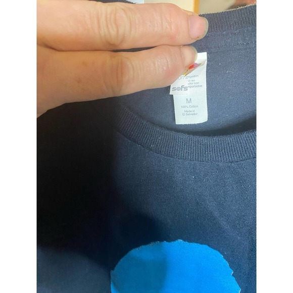 Ed Sheeran World Tour Tee MEDIUM Adult Divide 2017 Crewneck Cotton Graphic Band - Picture 3 of 4